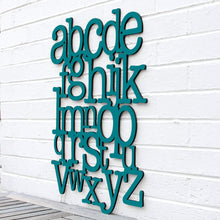 Load image into Gallery viewer, Spunky Fluff Proudly handmade in South Dakota, USA Alphabet