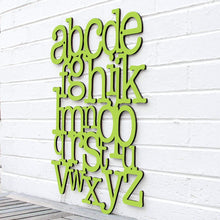 Load image into Gallery viewer, Spunky Fluff Proudly handmade in South Dakota, USA Alphabet