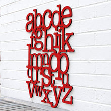 Load image into Gallery viewer, Spunky Fluff Proudly handmade in South Dakota, USA Alphabet