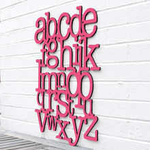 Load image into Gallery viewer, Spunky Fluff Proudly handmade in South Dakota, USA Alphabet