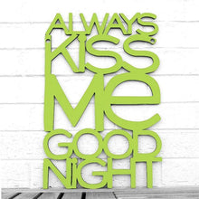 Load image into Gallery viewer, Spunky Fluff Proudly handmade in South Dakota, USA Medium / Pear Green Always Kiss Me Goodnight