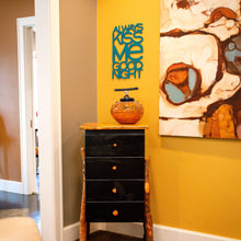 Load image into Gallery viewer, Spunky Fluff Proudly handmade in South Dakota, USA Medium / Teal Always Kiss Me Goodnight