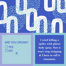 Load image into Gallery viewer, Drinks on Me Coasters Drinkware Are you Drunk? - Napkin