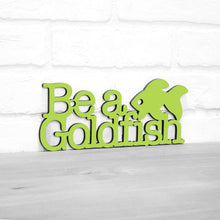 Load image into Gallery viewer, Spunky Fluff Proudly handmade in South Dakota, USA Small / Pear Green Be A Goldfish