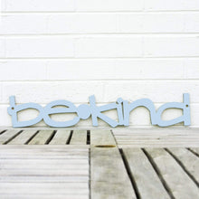 Load image into Gallery viewer, Spunky Fluff Proudly handmade in South Dakota, USA Powder / Small Be Kind Wood Wall Art