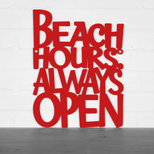 Load image into Gallery viewer, Spunky Fluff Proudly handmade in South Dakota, USA Medium / Red Beach hours: Always Open