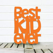 Load image into Gallery viewer, Spunky Fluff Proudly handmade in South Dakota, USA Small / Orange Best Kid Ever
