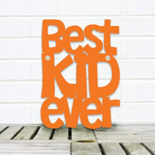 Load image into Gallery viewer, Spunky Fluff Proudly handmade in South Dakota, USA Small / Orange Best Kid Ever