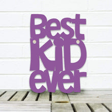 Load image into Gallery viewer, Spunky Fluff Proudly handmade in South Dakota, USA Small / Purple Best Kid Ever