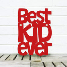 Load image into Gallery viewer, Spunky Fluff Proudly handmade in South Dakota, USA Small / Red Best Kid Ever