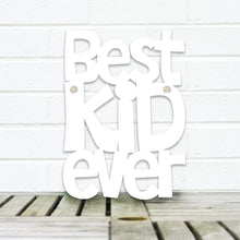 Load image into Gallery viewer, Spunky Fluff Proudly handmade in South Dakota, USA Small / White Best Kid Ever