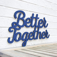 Load image into Gallery viewer, Spunky Fluff Proudly handmade in South Dakota, USA Medium / Cobalt Blue Better Together