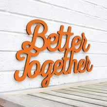 Load image into Gallery viewer, Spunky Fluff Proudly handmade in South Dakota, USA Medium / Orange Better Together