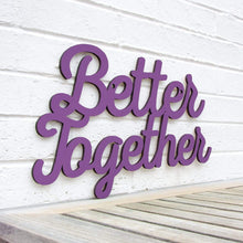 Load image into Gallery viewer, Spunky Fluff Proudly handmade in South Dakota, USA Medium / Purple Better Together