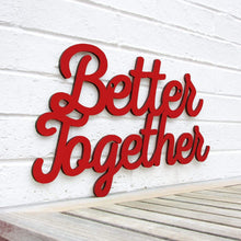 Load image into Gallery viewer, Spunky Fluff Proudly handmade in South Dakota, USA Medium / Red Better Together