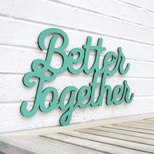 Load image into Gallery viewer, Spunky Fluff Proudly handmade in South Dakota, USA Medium / Turquoise Better Together