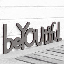 Load image into Gallery viewer, Spunky Fluff Proudly handmade in South Dakota, USA Medium / Charcoal Gray beYOUtiful