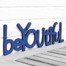 Load image into Gallery viewer, Spunky Fluff Proudly handmade in South Dakota, USA Medium / Cobalt Blue beYOUtiful