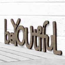 Load image into Gallery viewer, Spunky Fluff Proudly handmade in South Dakota, USA Medium / Weathered Brown beYOUtiful