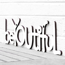 Load image into Gallery viewer, Spunky Fluff Proudly handmade in South Dakota, USA Medium / White beYOUtiful