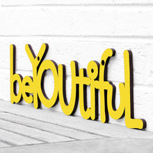 Load image into Gallery viewer, Spunky Fluff Proudly handmade in South Dakota, USA Medium / Yellow beYOUtiful