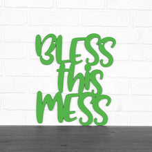 Load image into Gallery viewer, Spunky Fluff Proudly handmade in South Dakota, USA Medium / Grass Green Bless This Mess