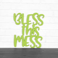 Load image into Gallery viewer, Spunky Fluff Proudly handmade in South Dakota, USA Medium / Pear Green Bless This Mess