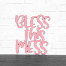 Load image into Gallery viewer, Spunky Fluff Proudly handmade in South Dakota, USA Medium / Pink Bless This Mess