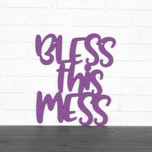 Load image into Gallery viewer, Spunky Fluff Proudly handmade in South Dakota, USA Medium / Purple Bless This Mess