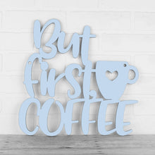 Load image into Gallery viewer, Spunky Fluff Proudly handmade in South Dakota, USA Medium / Powder But First, Coffee