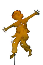 Load image into Gallery viewer, Prairie Dance Proudly Handmade in South Dakota, USA Carol Roeda Boy Dancer Garden Stake