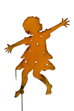 Load image into Gallery viewer, Prairie Dance Proudly Handmade in South Dakota, USA Carol Roeda Girl Dancer Decorative Garden Stake