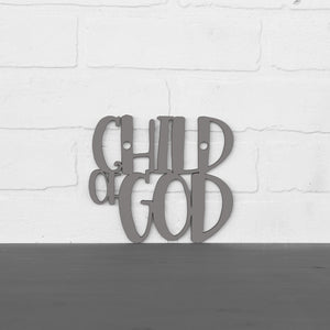 Spunky Fluff Proudly handmade in South Dakota, USA Small / Charcoal Gray Child Of God