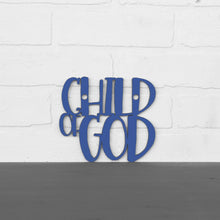 Load image into Gallery viewer, Spunky Fluff Proudly handmade in South Dakota, USA Small / Cobalt Blue Child Of God