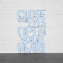 Load image into Gallery viewer, Spunky Fluff Proudly handmade in South Dakota, USA Medium / Powder Close Your Eyes, Open Your Heart