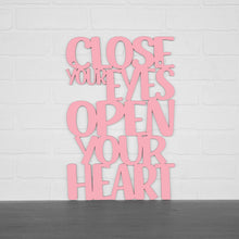 Load image into Gallery viewer, Spunky Fluff Proudly handmade in South Dakota, USA Close Your Eyes, Open Your Heart