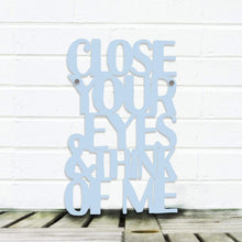 Load image into Gallery viewer, Spunky Fluff Proudly handmade in South Dakota, USA Medium / Powder Close Your Eyes & Think of Me