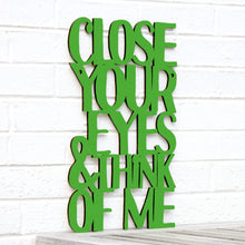 Load image into Gallery viewer, Spunky Fluff Proudly handmade in South Dakota, USA Close Your Eyes & Think of Me