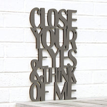 Load image into Gallery viewer, Spunky Fluff Proudly handmade in South Dakota, USA Close Your Eyes & Think of Me