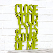 Load image into Gallery viewer, Spunky Fluff Proudly handmade in South Dakota, USA Close Your Eyes & Think of Me