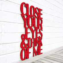 Load image into Gallery viewer, Spunky Fluff Proudly handmade in South Dakota, USA Close Your Eyes & Think of Me