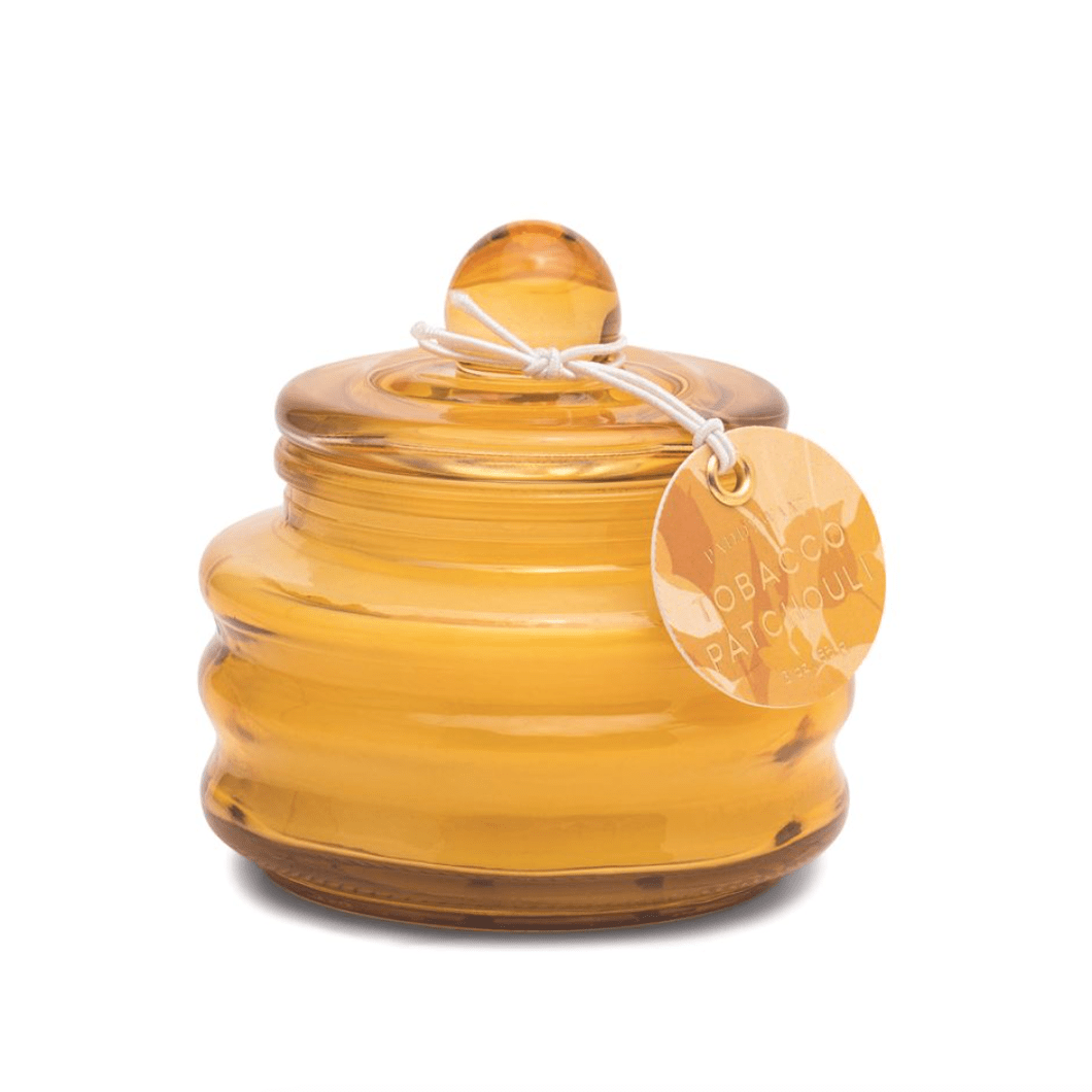 Colored Glass Jar Candles Sticks and Steel
