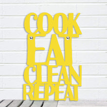 Load image into Gallery viewer, Spunky Fluff Proudly handmade in South Dakota, USA Cook Eat Clean Repeat
