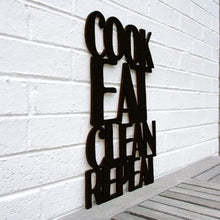 Load image into Gallery viewer, Spunky Fluff Proudly handmade in South Dakota, USA Cook Eat Clean Repeat