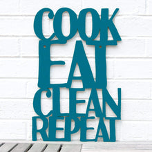 Load image into Gallery viewer, Spunky Fluff Proudly handmade in South Dakota, USA Cook Eat Clean Repeat