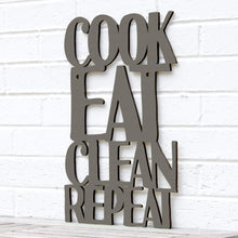 Load image into Gallery viewer, Spunky Fluff Proudly handmade in South Dakota, USA Cook Eat Clean Repeat