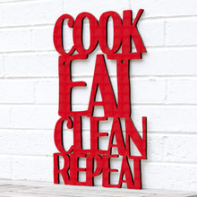 Load image into Gallery viewer, Spunky Fluff Proudly handmade in South Dakota, USA Cook Eat Clean Repeat