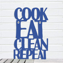 Load image into Gallery viewer, Spunky Fluff Proudly handmade in South Dakota, USA Small / Cobalt Blue Cook Eat Clean Repeat