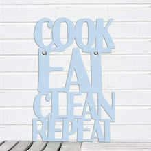 Load image into Gallery viewer, Spunky Fluff Proudly handmade in South Dakota, USA Small / Powder Cook Eat Clean Repeat