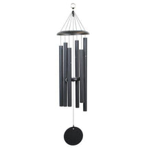 Load image into Gallery viewer, Wind River Chimes Proudly Handmade in Virginia, USA Black Corinthian Bells Chimes - 36"